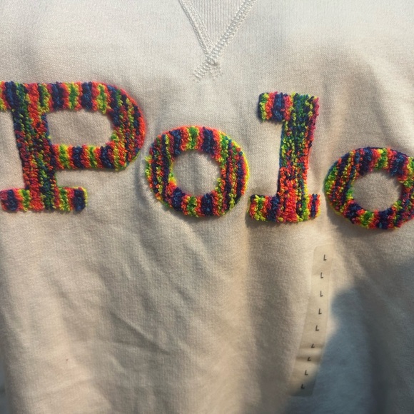 Polo by Ralph Lauren White Crew & Scoop Necks Sweater - Picture 2 of 3